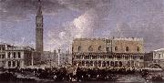 CARLEVARIS, Luca View of the Wharf from the Bacino di San Marco g Spain oil painting artist